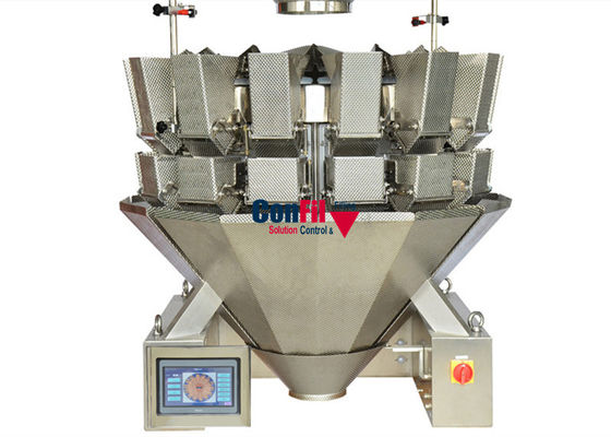 Calidad  14 Head Rotary Vacuum Packaging Machine For MeatBall Frozen Food Packaging Machine fábrica