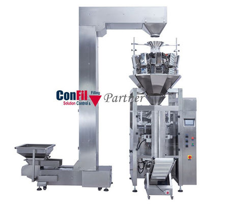 Equipo de envasado principal de 10 VFFS con el pesador de Multihead
