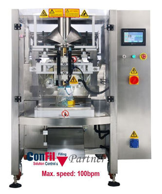 servocontrol de empaquetado hechura/relleno/soldadura vertical de 550Kg Max Film Width 520m m