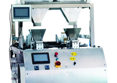 6500 máquina linear principal del pesador del gramo 4 para el chocolate