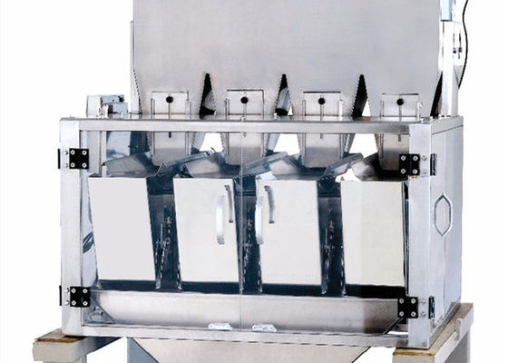 6500 máquina linear principal del pesador del gramo 4 para el chocolate