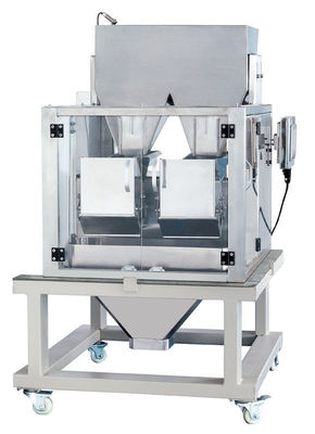 6500 la máquina linear principal del pesador del gramo 2 para las nueces de las semillas pulveriza el azúcar de los granos del gránulo