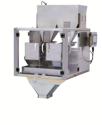 6500 la máquina linear principal del pesador del gramo 2 para las nueces de las semillas pulveriza el azúcar de los granos del gránulo