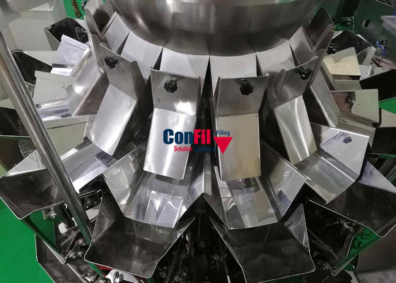 Balanza principal de 10 Multihead para la máquina de rellenar del cereal 5kg