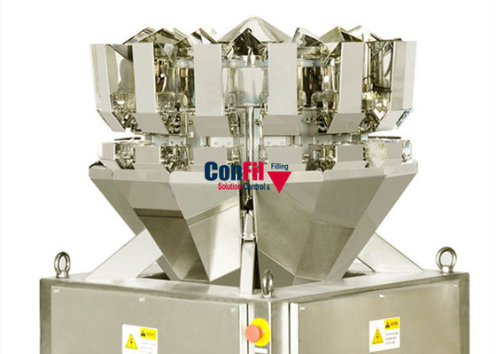 El pesador micro de la balanza de Multihead deshidrató el peso bajo Mini Filling Machine de la blanco de la comida