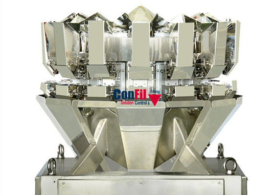 El pesador micro de la balanza de Multihead deshidrató el peso bajo Mini Filling Machine de la blanco de la comida