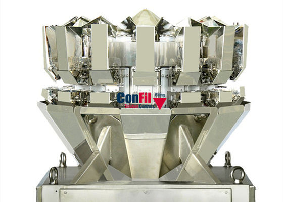 Pesador de Multihead de la balanza de Multihead para la máquina de rellenar de Wolfberry del peso bajo de la blanco