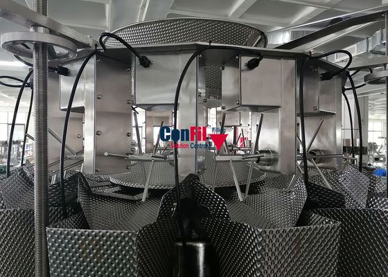 Cabeza 14 prenda impermeable vegetal de la máquina del peso de 2,5 del litro de Multihead Digitaces del pesador