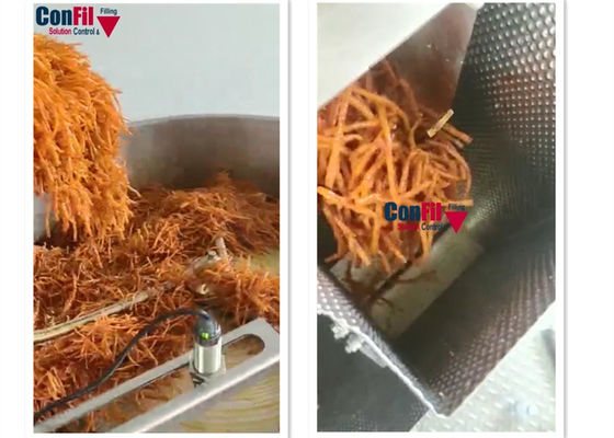 Pesador de Multihead de la balanza de Multihead para la prenda impermeable adobada de la máquina de rellenar del bocado