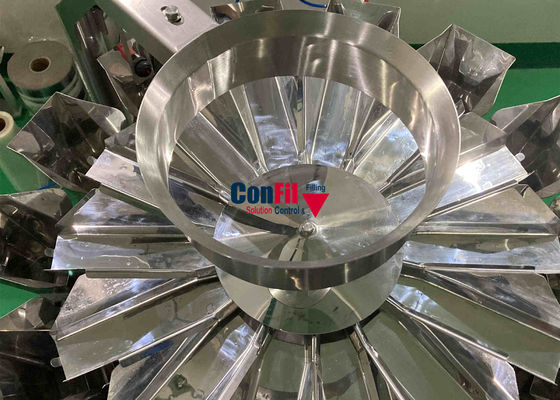 Empaquetadora del pesador de Multihead de 50 gramos para la flor del cáñamo en los envases