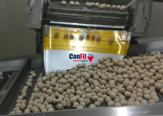 El pesador de Multihead de la balanza de Multihead para la comida congelada 2.5Kg recoge manualmente