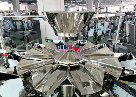 Pesador de Multihead de la balanza de Multihead para el acero inoxidable del ajo