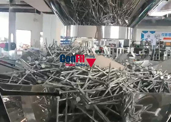 Cabeza 14 balanza de Multihead de 2,5 litros para las piezas de metal de las sujeciones