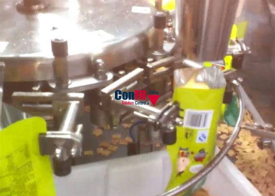 Multihead sacó cabeza de la empaquetadora 14 de los snacks