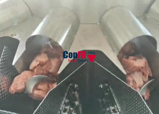Balanza principal del alimentador de tornillo 14 2Liter Multihead para las aves de corral frescas