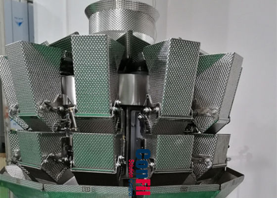 Pesador de Multihead de la balanza de Multihead para la frambuesa y Cherry Frozen Food Filling Machine de IQF