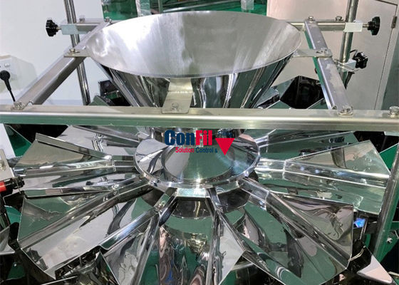 Pesador automático de Multihead de 1000 gramos con la aleta doble FH