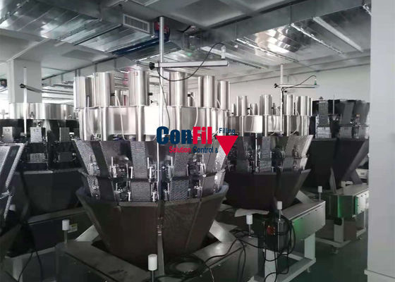 Empaquetadora de pesaje automática principal de 1 litro 14 con el tornillo vertical del alimentador de tornillo