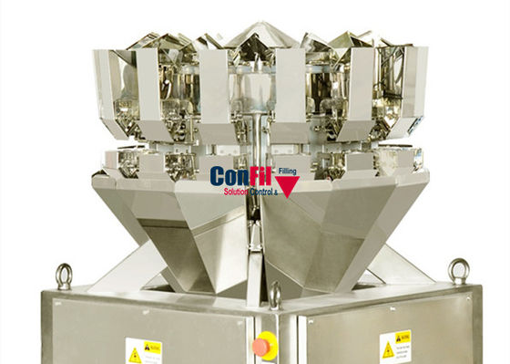 empaquetadora del pesador de 200Gram Multihead para los frutos secos de Wolfberry