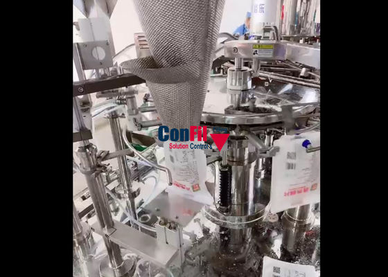 empaquetadora del pesador de 60bpm Multihead para la línea de embalaje cortada fresca de las verduras