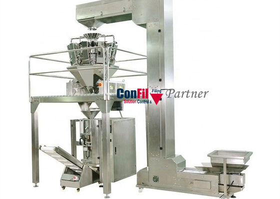 empaquetadora del pesador de 80bpm Multihead para las almendras asadas de las nueces