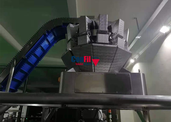 500 kilogramos empaquetadora principal multi de la bolsa de 800 gramos 11Head