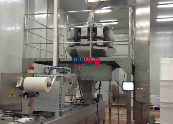 Empaquetadora del pesador de Multihead para Mini Salami Sausage Packaging System ROMA Thermoforming Packaging