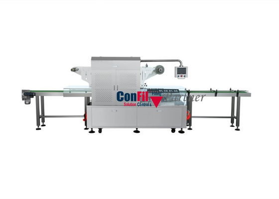 Empaquetadora del pesador de Multihead para la bandeja lista vegetal del sistema de empaquetado de la lechuga Traysealer