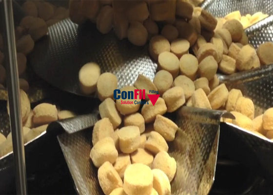 Cabeza 16 pesador de Multihead de 3,0 litros para las pepitas de pollo