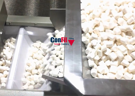 El pesador de Multihead de la balanza de Multihead para la máquina de Filliing de la melcocha del caramelo impermeabilizó