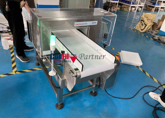 detector de metales de la transformación de los alimentos de 600m m para la comida fresca