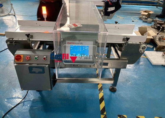 detector de metales de la transformación de los alimentos de 600m m para la comida fresca