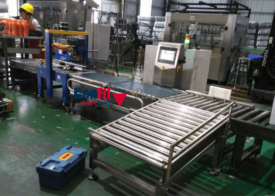 50 pedazos/minuto 30 kilogramos comprueban la máquina del pesador para saber si hay cajas de las cajas